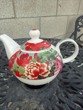 Paula Scaletta PPD Bone China Tea for One Service Tea Pot